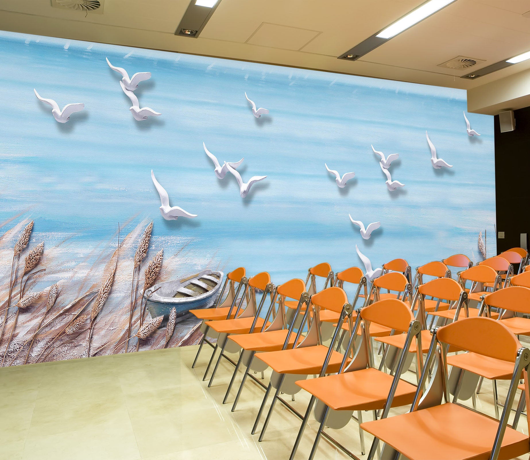 3D Flying Bird 3005 Wall Murals